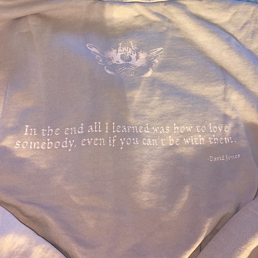 Boys lie crop half zip hoodie size XS - Picture 2 of 3